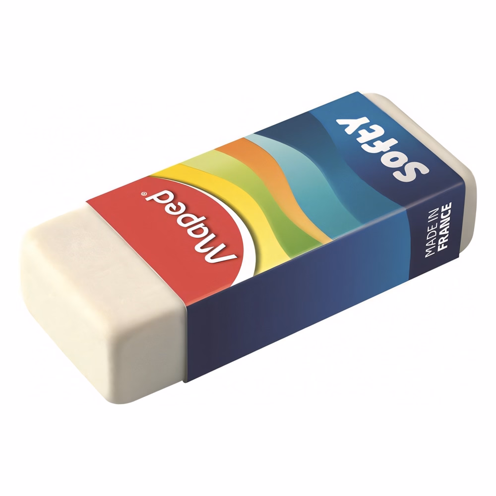Radír MAPED Softy  papírtokos 56x23x13mm