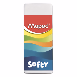Radír MAPED Softy  papírtokos 56x23x13mm