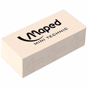 Radír MAPED Technic 300 papírtokos 39x18x12mm