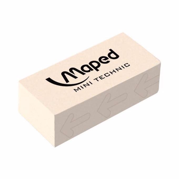 Radír MAPED Technic 300 papírtokos 39x18x12mm