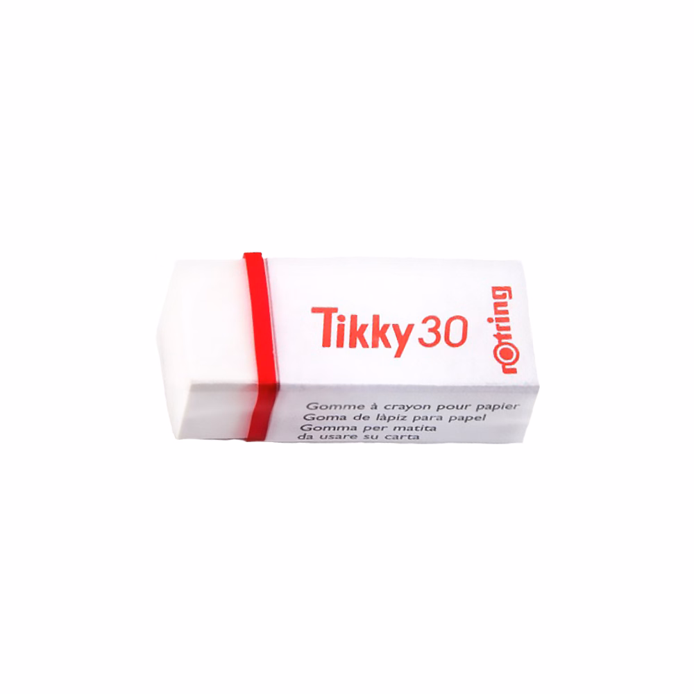 Radír ROTRING Tikky 30 papírtokos 42x12x 7mm fehér