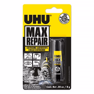 Ragasztó folyékony UHU Max Repair univerzális 8 g Ragasztó folyékony UHU Max Repair univerzális 8 g