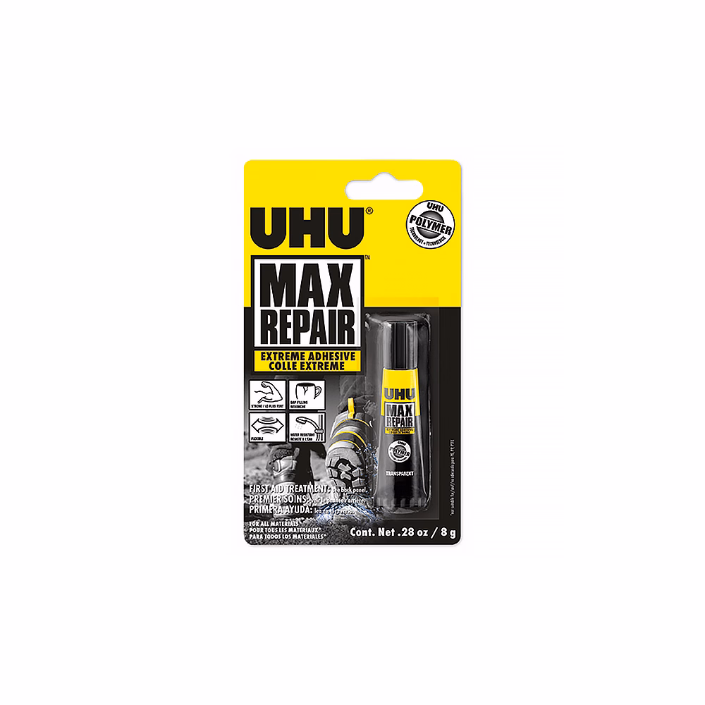 Ragasztó folyékony UHU Max Repair univerzális 8 g Ragasztó folyékony UHU Max Repair univerzális 8 g