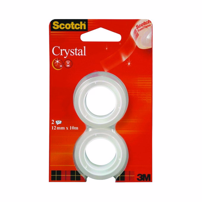 Ragasztószalag 3M SCOTCH Magic 19x7,5 8-1975R2 Crystal 2 darabos