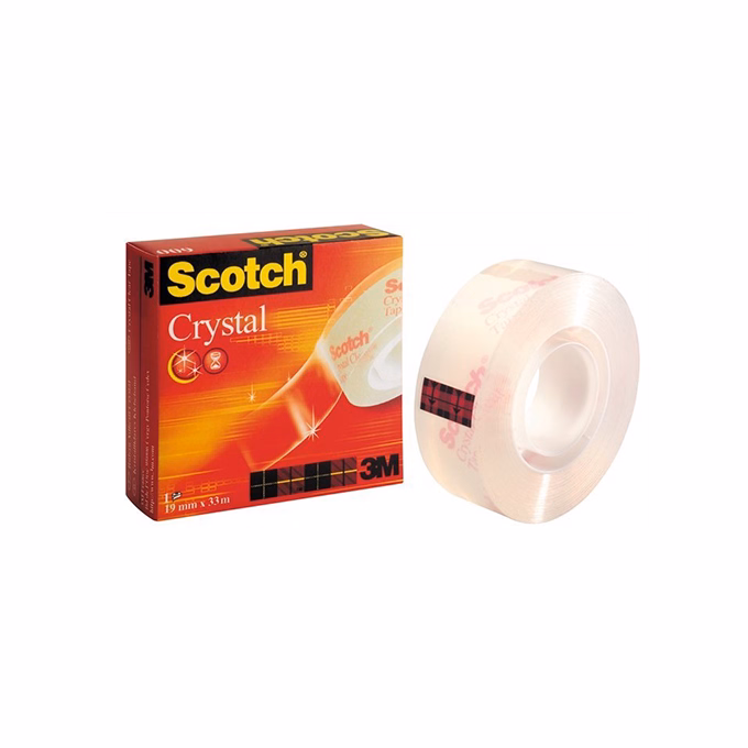 Ragasztószalag 3M Scotch 600 19mmx33m kristálytiszta