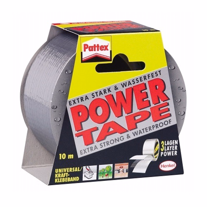 Ragasztószalag HENKEL Pattex Power Tape 50mmx10m ezüst
