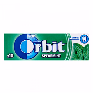 Rágógumi ORBIT Spearmint 14 g