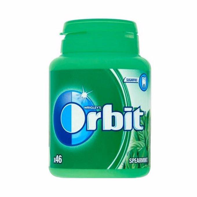 Rágógumi ORBIT Spearmint 64 g
