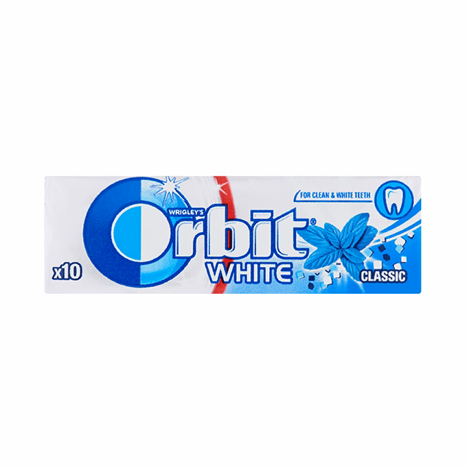Rágógumi ORBIT White Classic 14 g