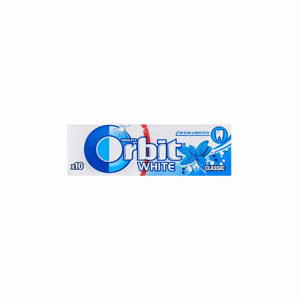 Rágógumi ORBIT White Classic 14 g