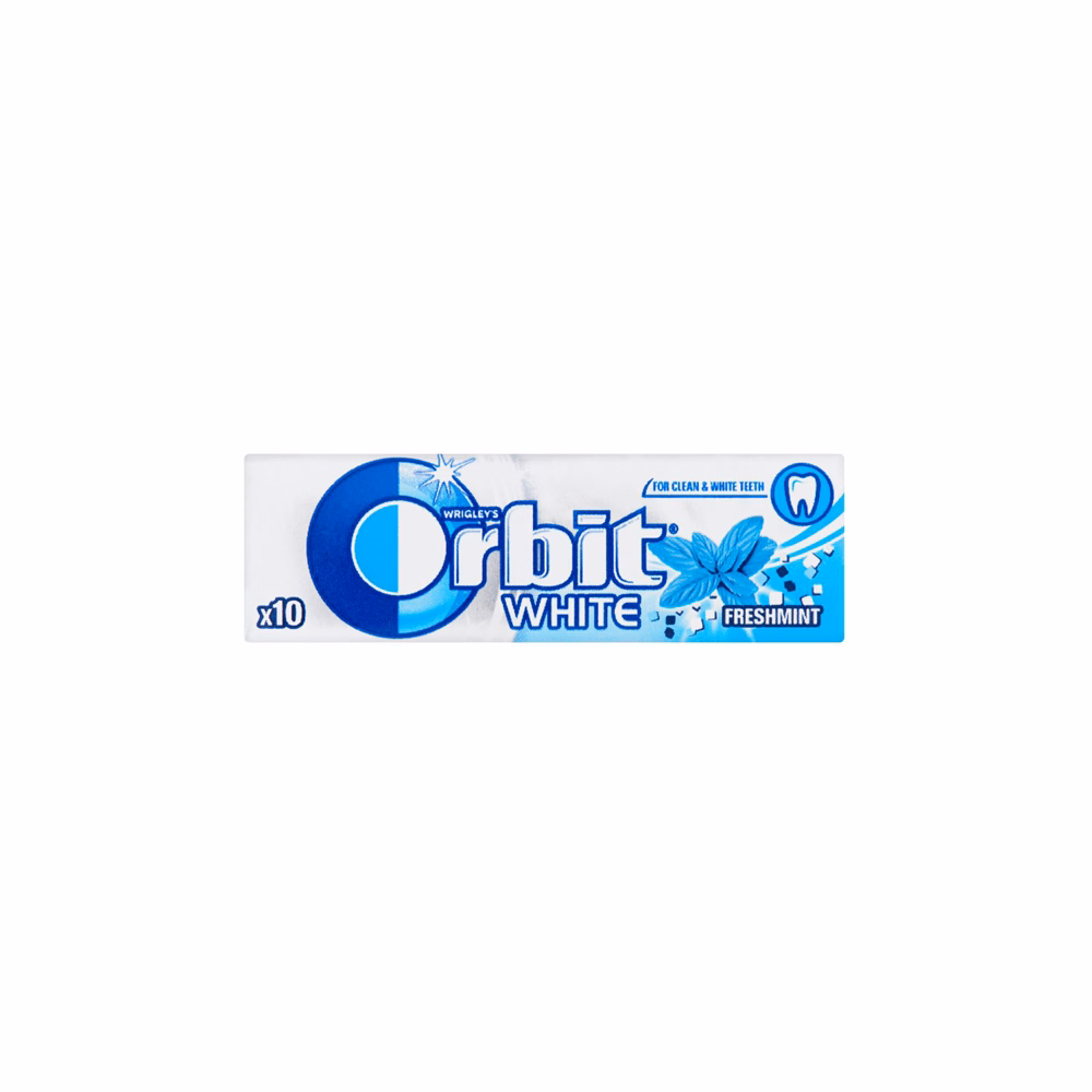 Rágógumi ORBIT White Freshmint 14 g