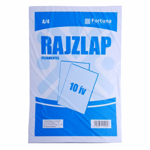 Rajzlap félfamentes FORTUNA A/4 10 lapos
