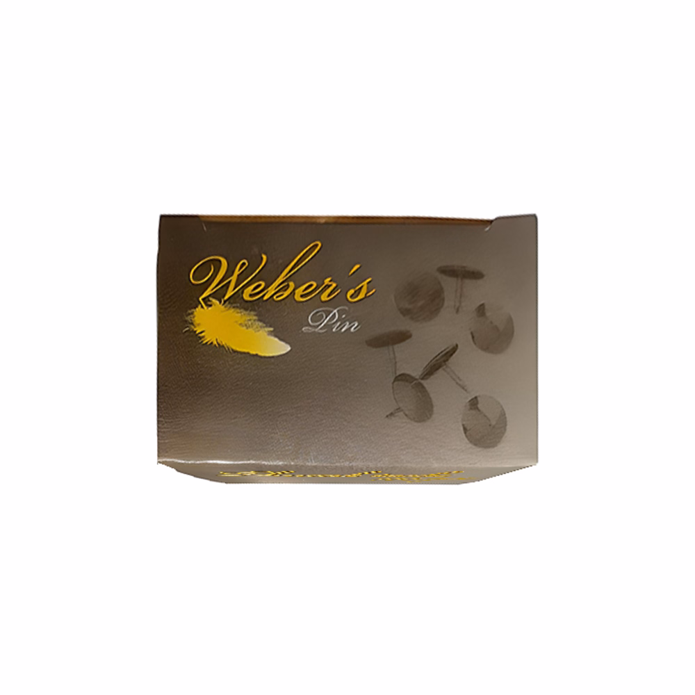 Rajzszeg WEBER`S nikkel 100 darabos