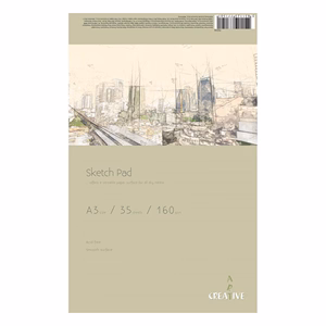 Rajztömb CREATIVE A/3 160 g 35 lapos
