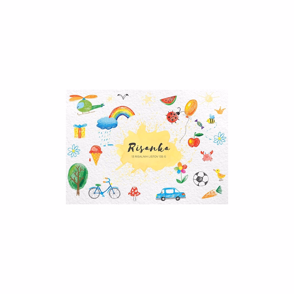 Rajztömb STREET A/4 140 g 10 lapos