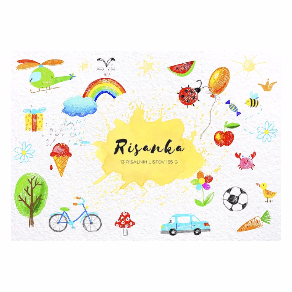 Rajztömb STREET A/4 140 g 10 lapos