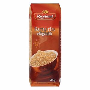 Rizs RICELAND barna 500 g