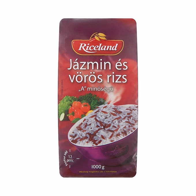 Rizs RICELAND jázmin és vörös rizs 1 kg