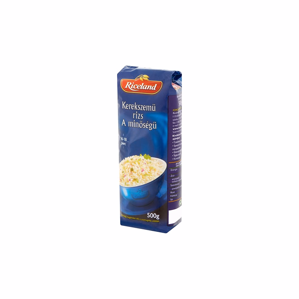 Rizs RICELAND kerekszemű 500 g