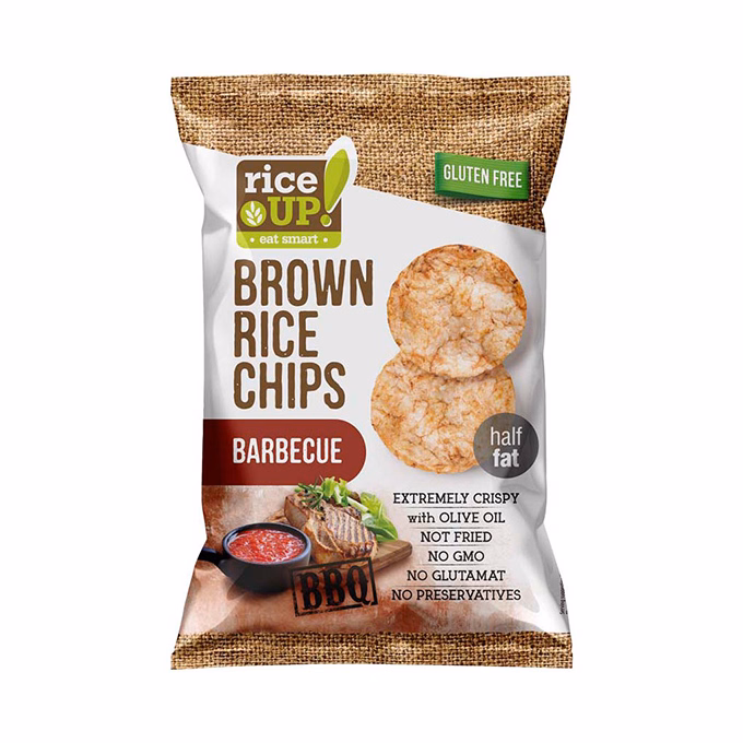 Rizschips RICE UP barbecues 60 g