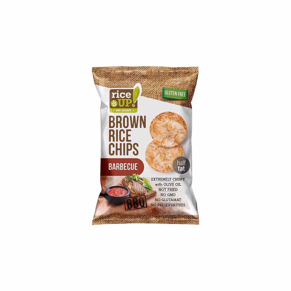 Rizschips RICE UP barbecues 60 g