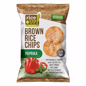 Rizschips RICE UP paprikás 60 g