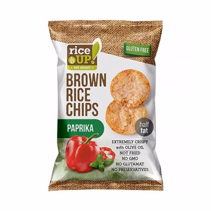 Rizschips RICE UP paprikás 60 g