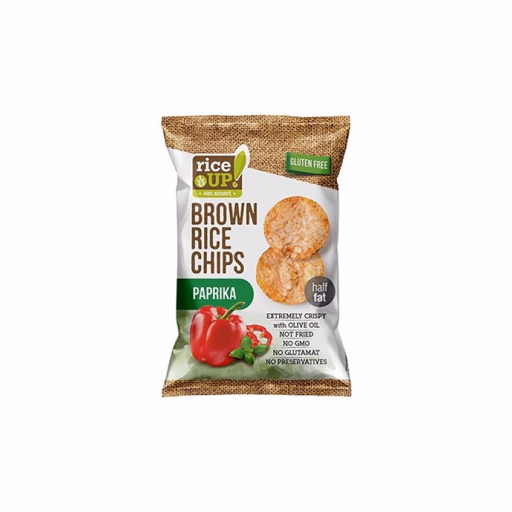 Rizschips RICE UP paprikás 60 g