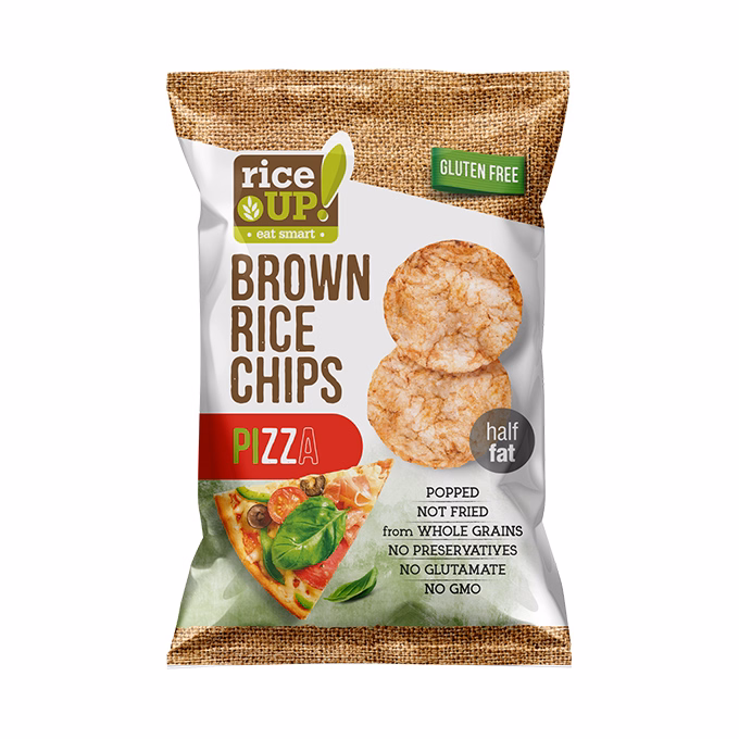 Rizschips RICE UP pizzás 60 g