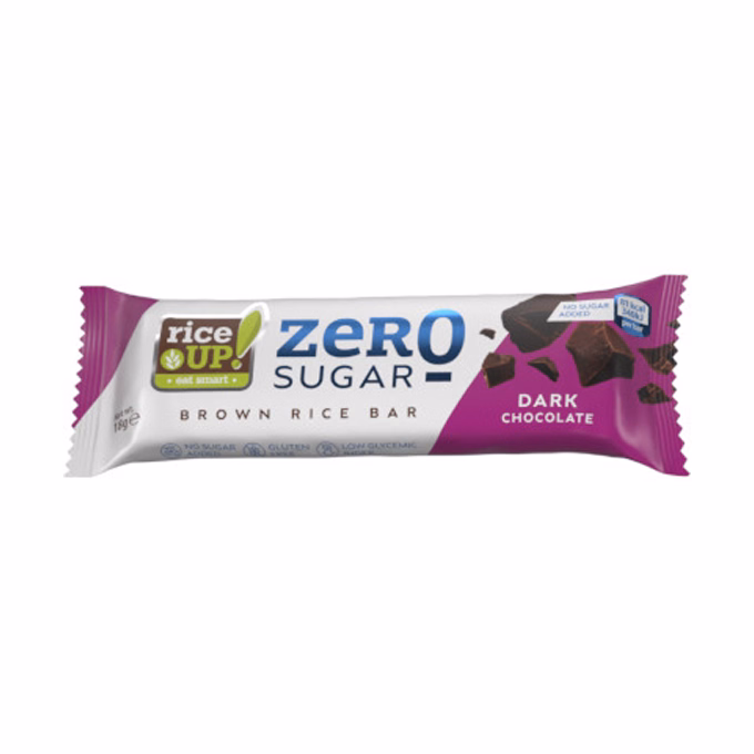 Rizsszelet RICE UP Zero étcsokoládés 18 g
