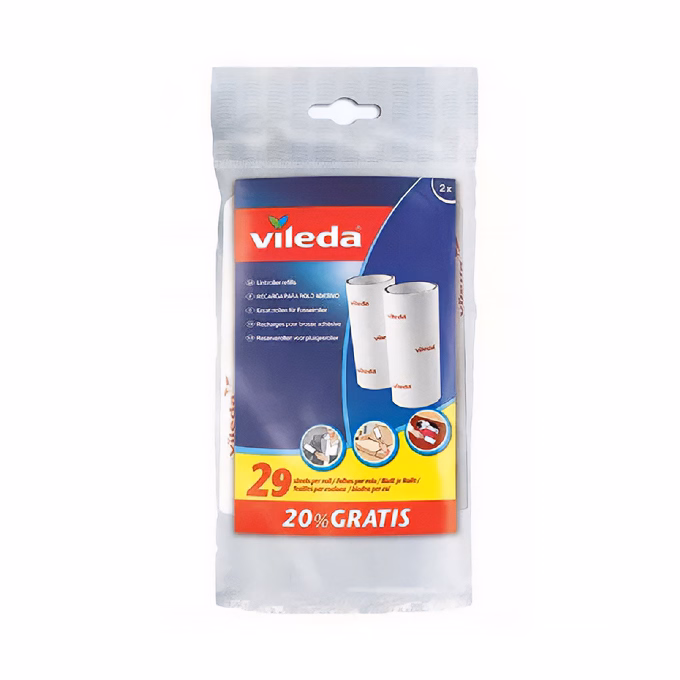 Ruhatisztító henger utántöltő VILEDA 2 darabos