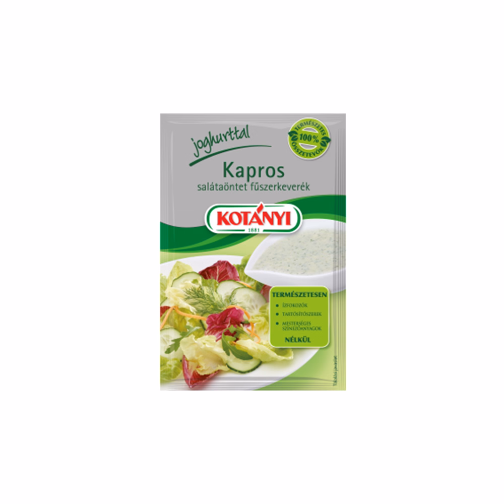 Salátaöntet KOTÁNYI kapros-joghurtos 13 g