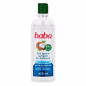 Sampon BABA 2in1 Kókuszolajjal 400ml