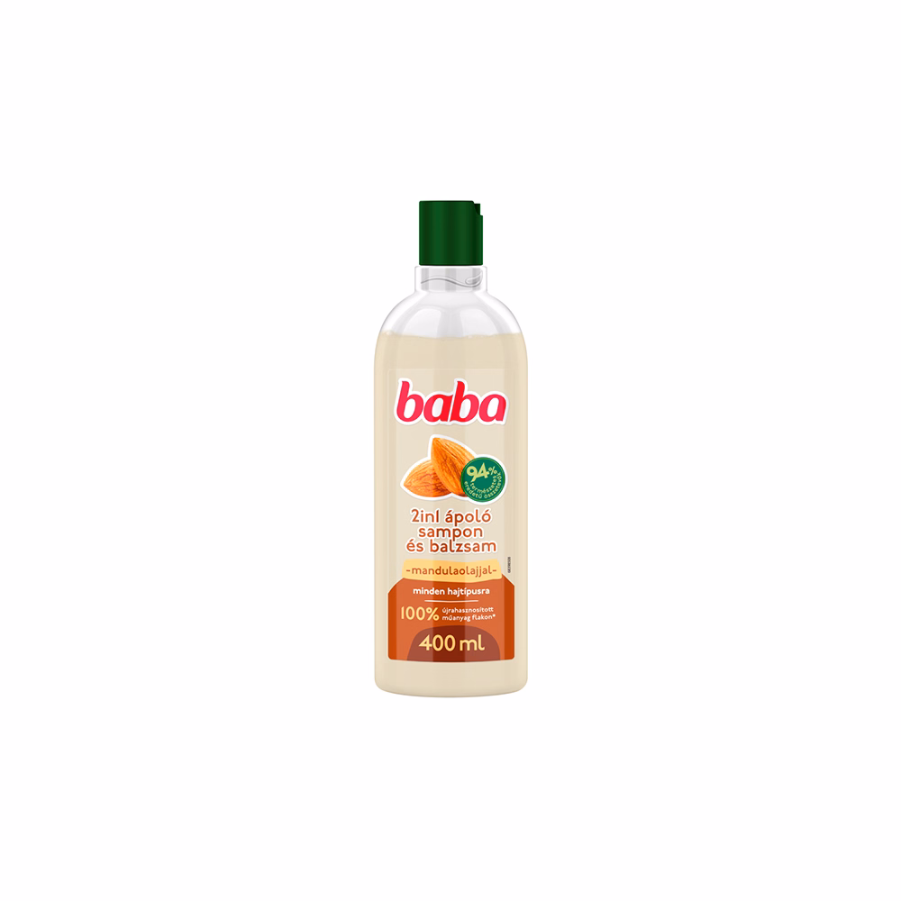 Sampon BABA 2in1 Mandulaolajjal 400ml