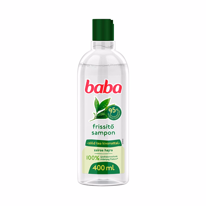 Sampon BABA Zsíros hajra 400ml