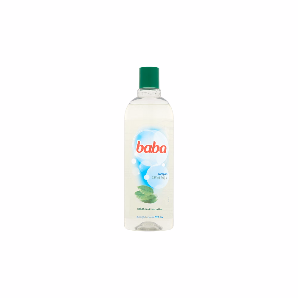 Sampon BABA Zsíros hajra 400ml