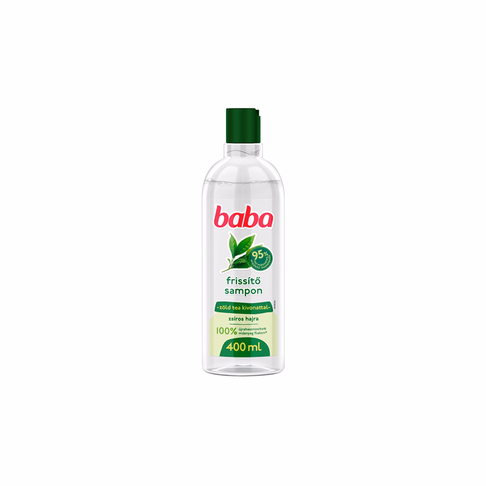Sampon BABA Zsíros hajra 400ml