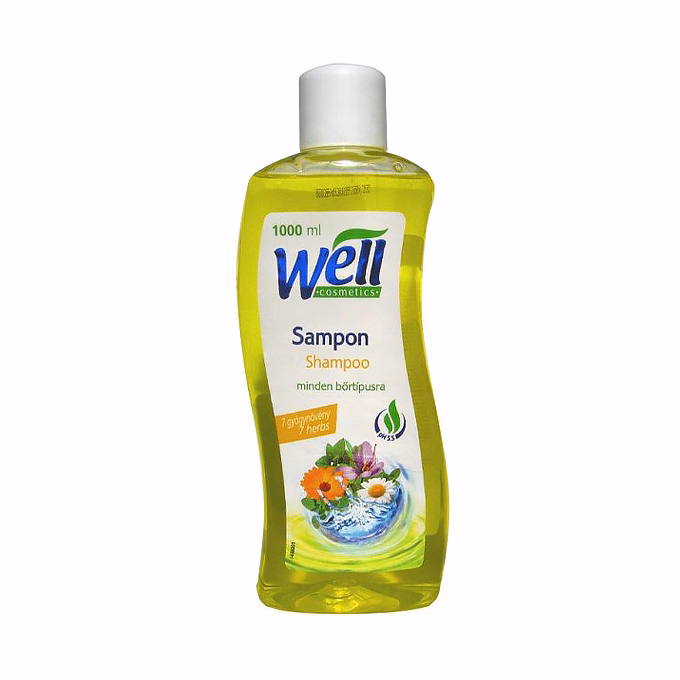 Sampon WELL hét gyógynövénnyel 1L
