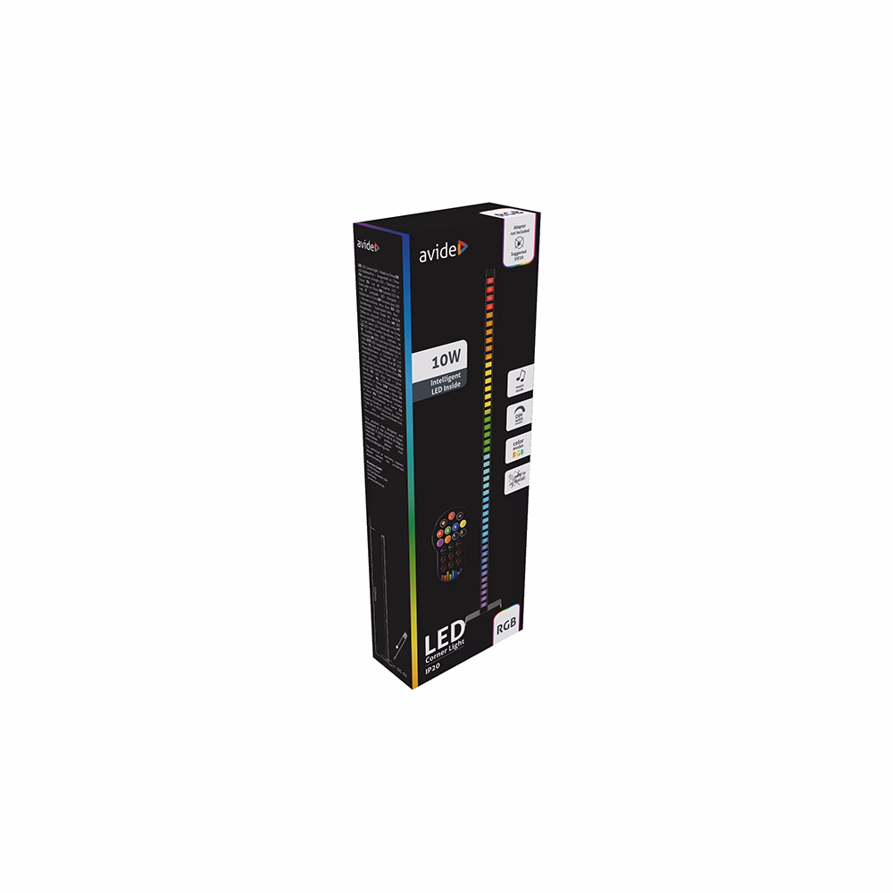 Saroklámpa AVIDE Led digitális RGB zene szenzorral IR távirányítóval