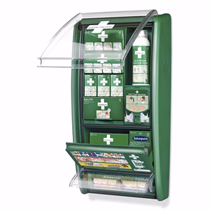 Sebtisztító kendő SALVEQUICK elsősegély állomás utántöltő 20 darabos