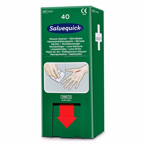 Sebtisztító kendő adagoló Salvequick 40 darabos