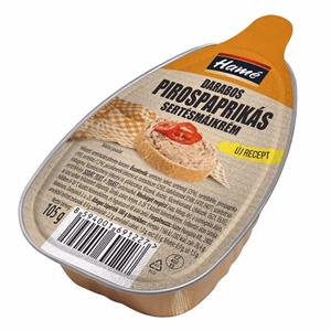Sertésmájkrém HAMÉ darabos pirospaprikás 105 g