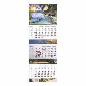 Speditőr naptár TOPTIMER T080 3 tömbös 3 havi Beach 2026. Speditőr naptár TOPTIMER T080 3 tömbös 3 havi Beach 2026.