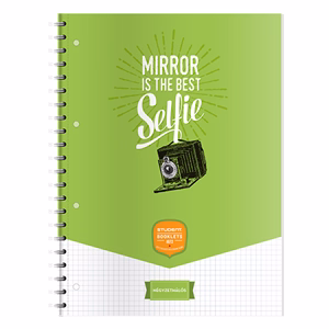 Spirálfüzet kockás ICO Student Art A/4 70 lapos Spirálfüzet kockás ICO Student Art A/4 70 lapos