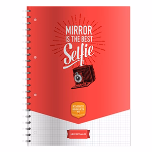 Spirálfüzet kockás ICO Student Art A/4 70 lapos Spirálfüzet kockás ICO Student Art A/4 70 lapos