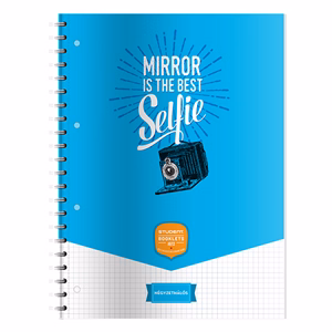 Spirálfüzet kockás ICO Student Art A/4 70 lapos Spirálfüzet kockás ICO Student Art A/4 70 lapos