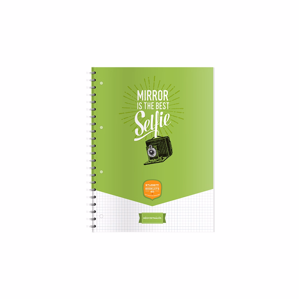 Spirálfüzet kockás ICO Student Art A/4 70 lapos Spirálfüzet kockás ICO Student Art A/4 70 lapos