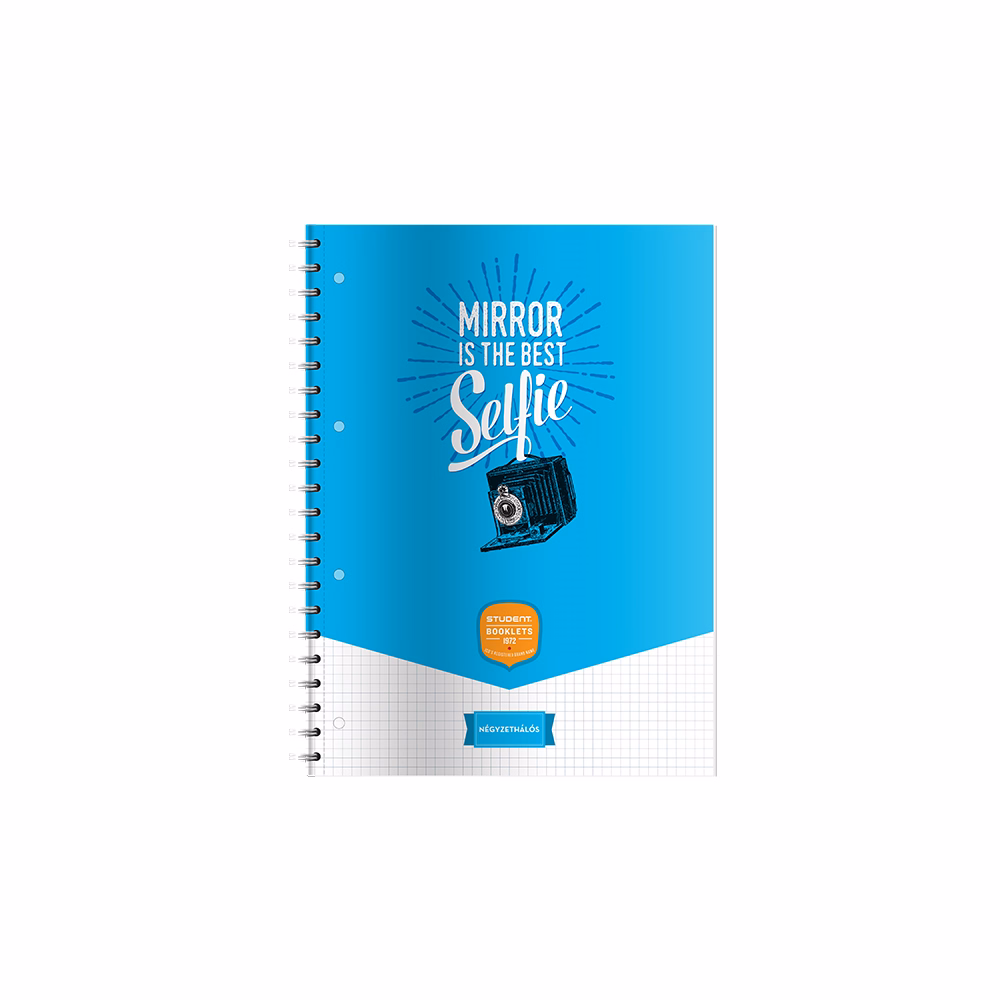 Spirálfüzet kockás ICO Student Art A/4 70 lapos Spirálfüzet kockás ICO Student Art A/4 70 lapos