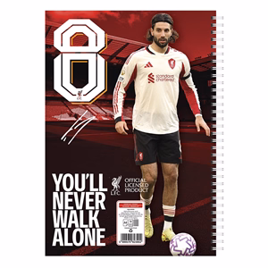 Spirálfüzet kockás LIVERPOOL A/4 70 lapos