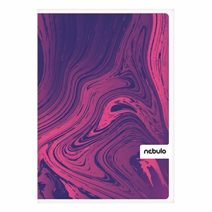 Spirálfüzet sima NEBULO L-Design A/4 70 lapos